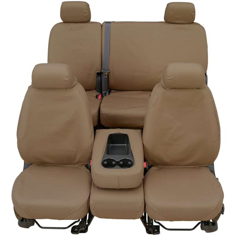 Covercraft Custom Polycotton Seat Covers Taupe